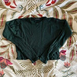 Brandy Melville Forest Green Knit Sweater
